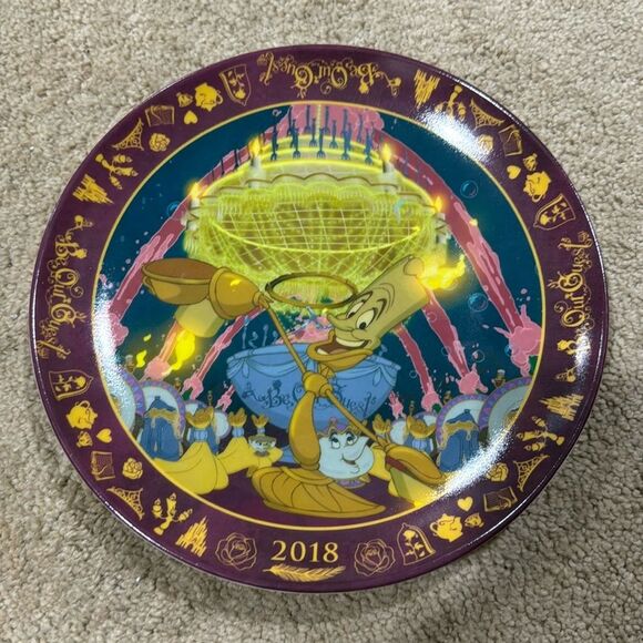 Disney Beauty and the Beast Collectors Plate